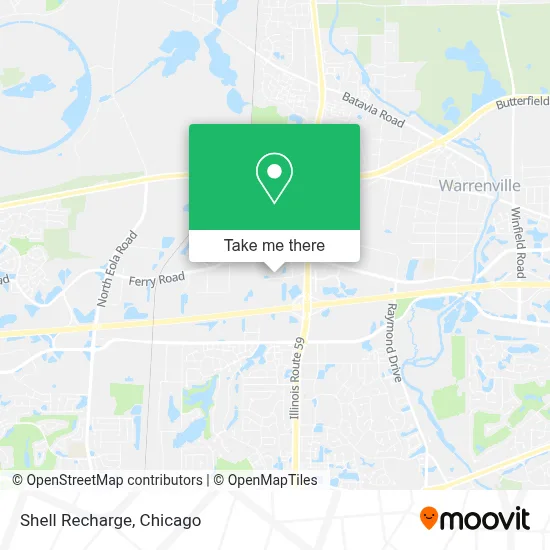 Shell Recharge map