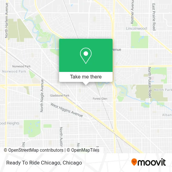Ready To Ride Chicago map
