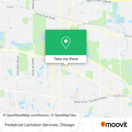 Pediatrust Lactation Services map