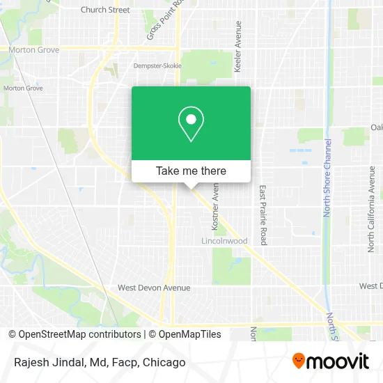 Rajesh Jindal, Md, Facp map