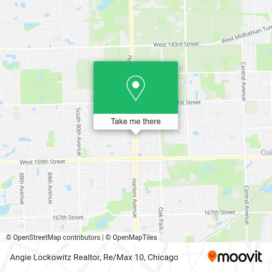 Angie Lockowitz Realtor, Re / Max 10 map