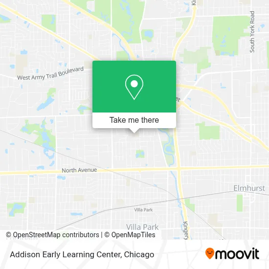 Addison Early Learning Center map