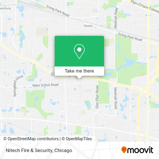 Nitech Fire & Security map