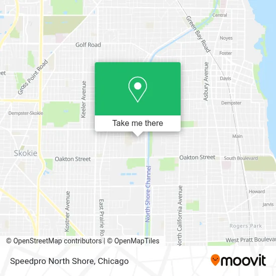 Speedpro North Shore map