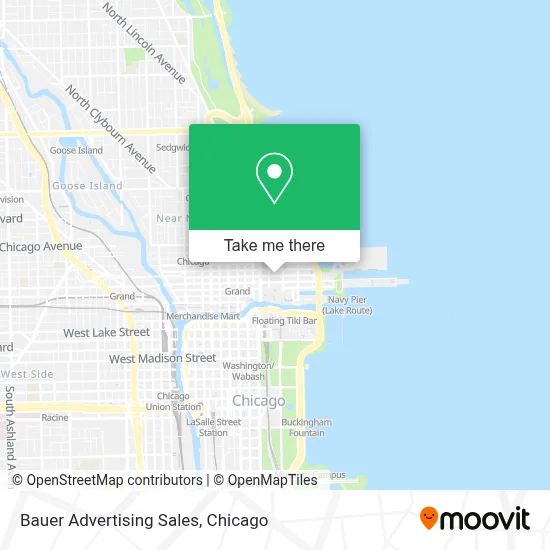 Bauer Advertising Sales map