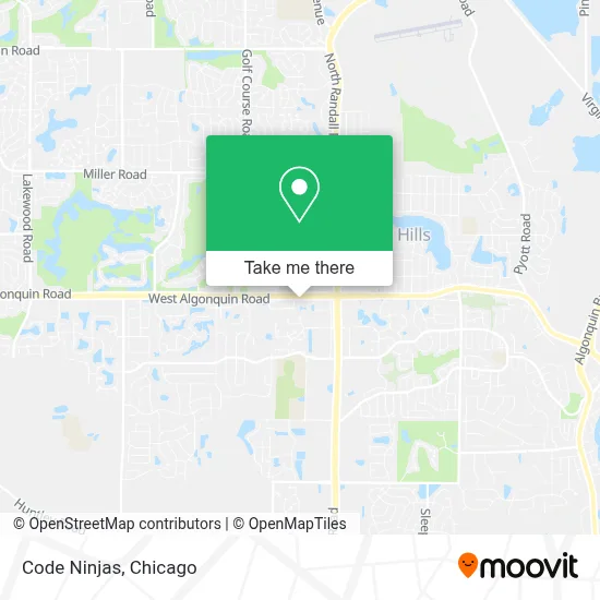 Code Ninjas map
