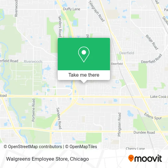 Walgreens Employee Store map