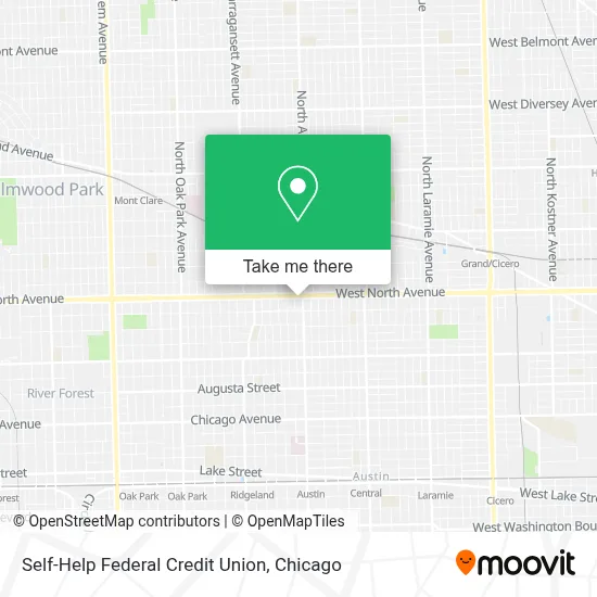 Self-Help Federal Credit Union map