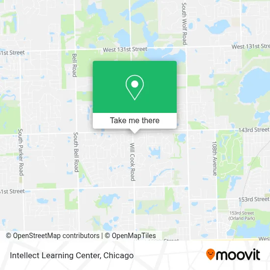 Intellect Learning Center map
