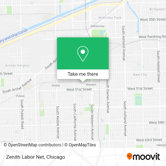 Zenith Labor Net map