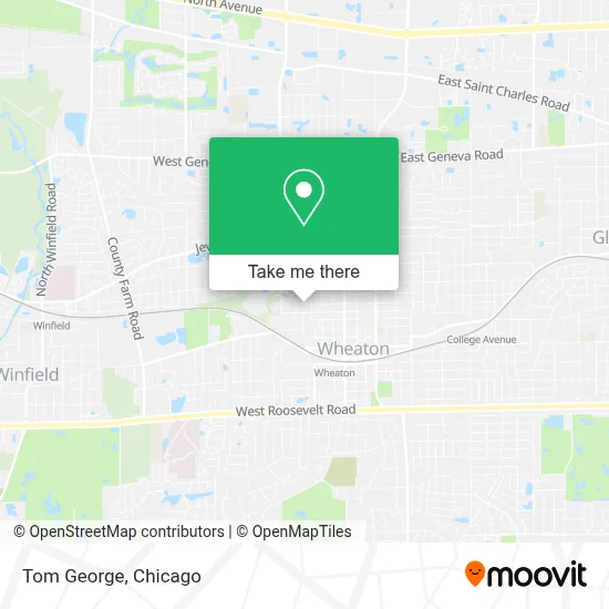 Tom George map