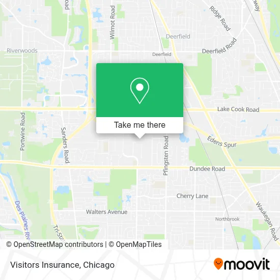 Visitors Insurance map