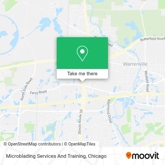 Microblading Services And Training map