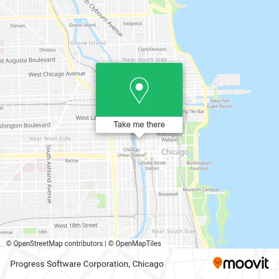 Progress Software Corporation map