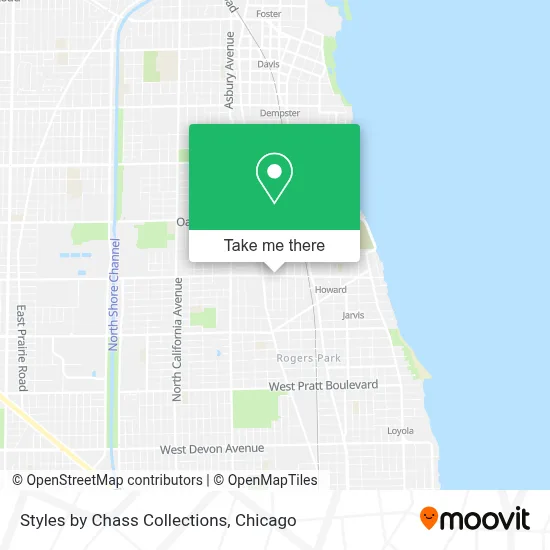 Styles by Chass Collections map