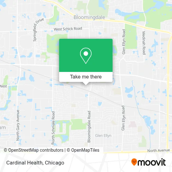 Cardinal Health map