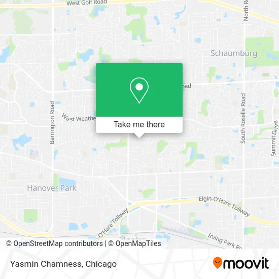 Yasmin Chamness map