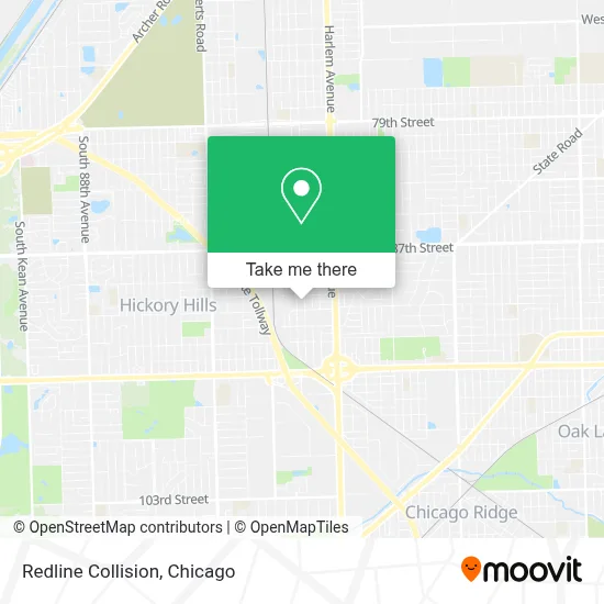 Redline Collision map