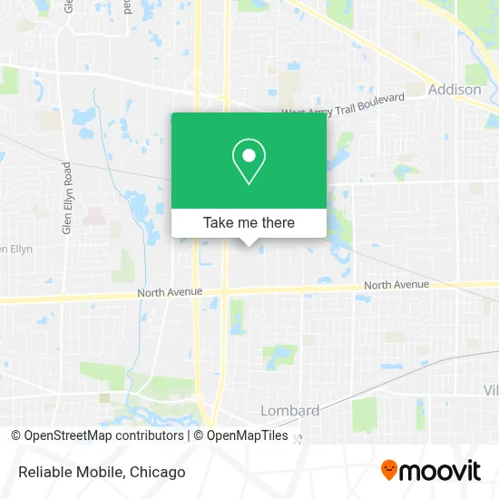 Reliable Mobile map