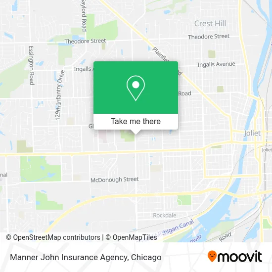 Manner John Insurance Agency map