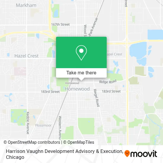 Harrison Vaughn Development Advisory & Execution map