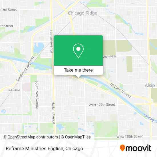 Reframe Ministries English map