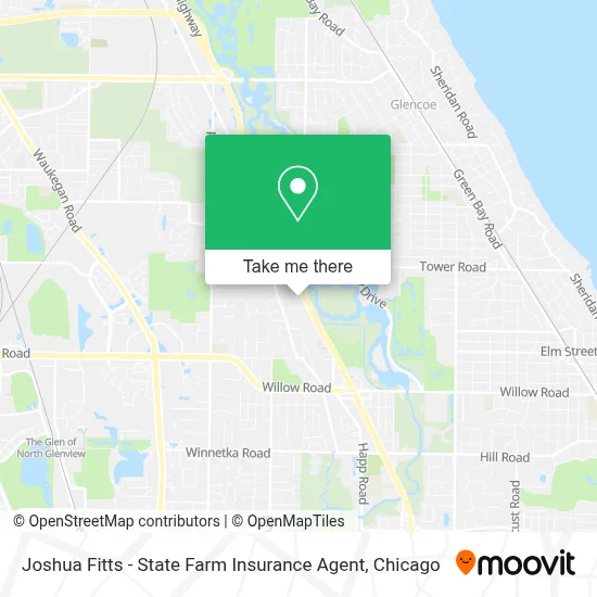 Joshua Fitts - State Farm Insurance Agent map