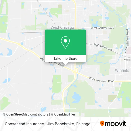 Goosehead Insurance - Jim Bonebrake map