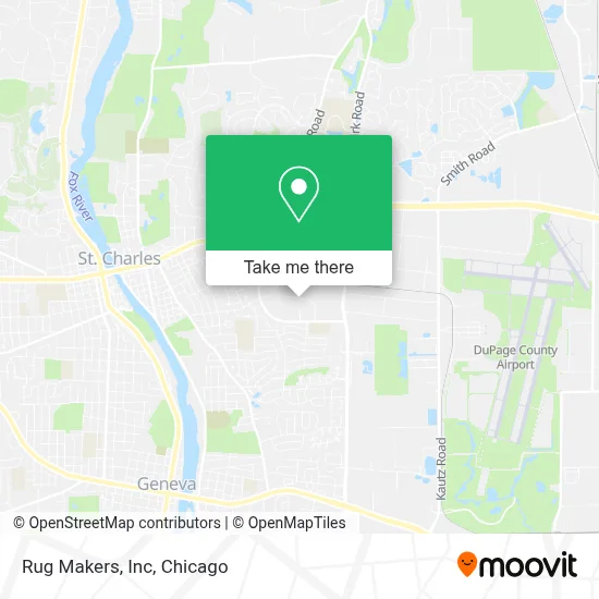 Rug Makers, Inc map