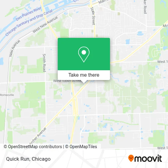 Quick Run map