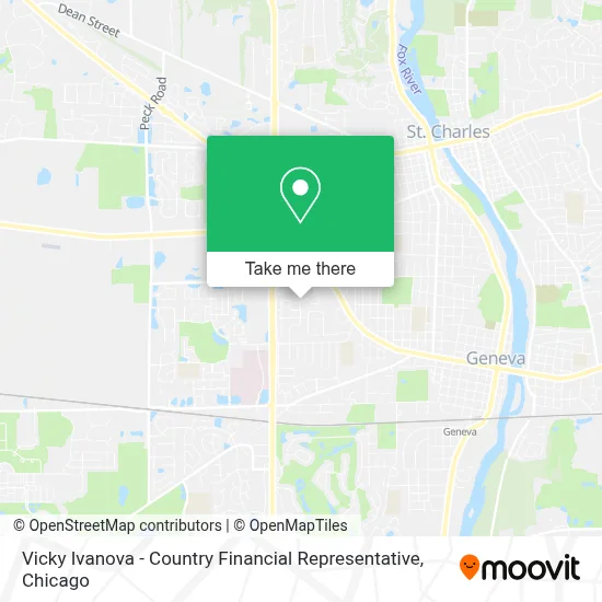 Vicky Ivanova - Country Financial Representative map