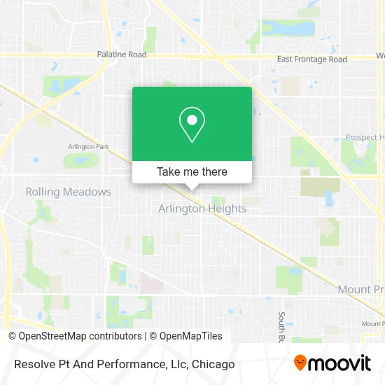 Resolve Pt And Performance, Llc map