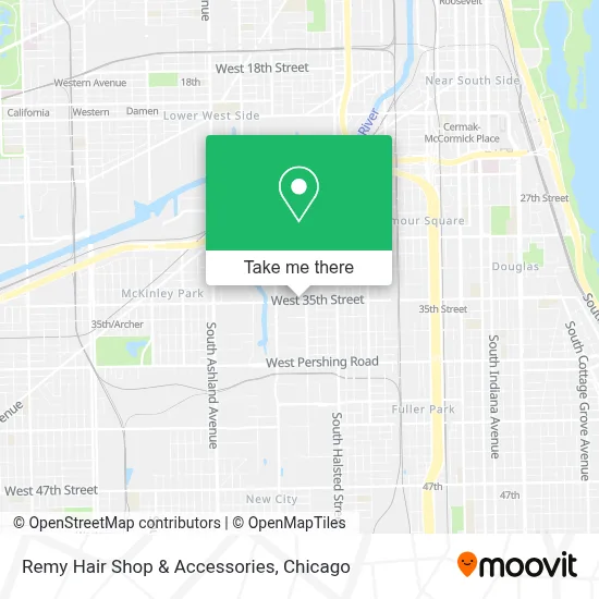 Remy Hair Shop & Accessories map