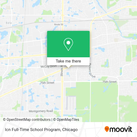 Icn Full-Time School Program map