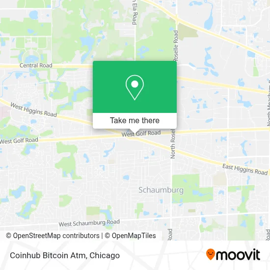 Coinhub Bitcoin Atm map