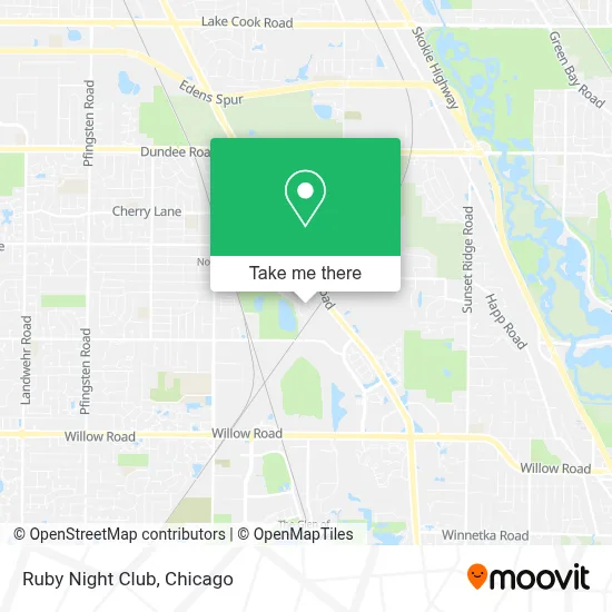 Ruby Night Club map