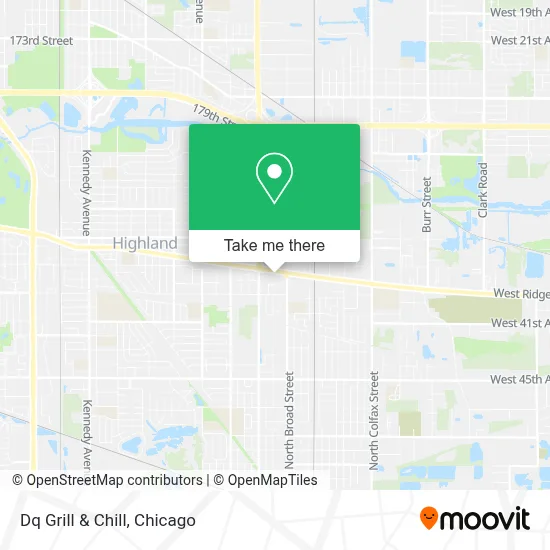 Dq Grill & Chill map