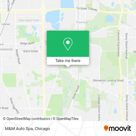 M&M Auto Spa map