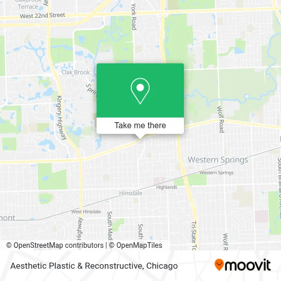 Aesthetic Plastic & Reconstructive map