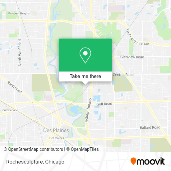 Rochesculpture map