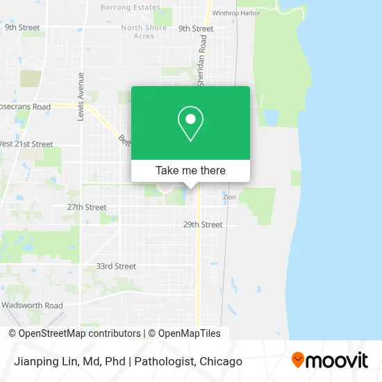 Jianping Lin, Md, Phd | Pathologist map