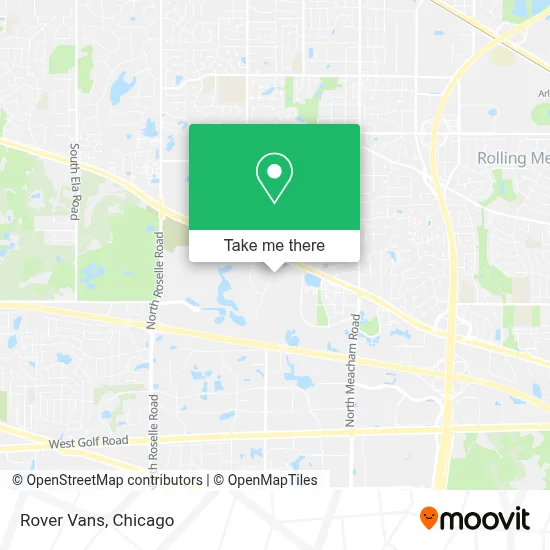 Rover Vans map