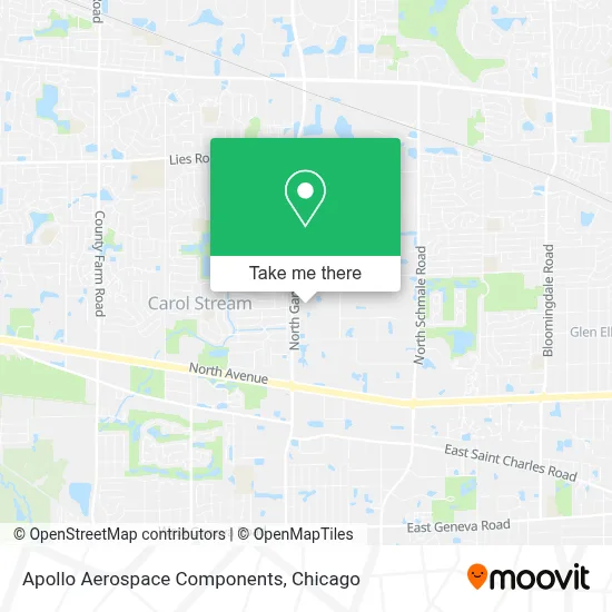 Apollo Aerospace Components map