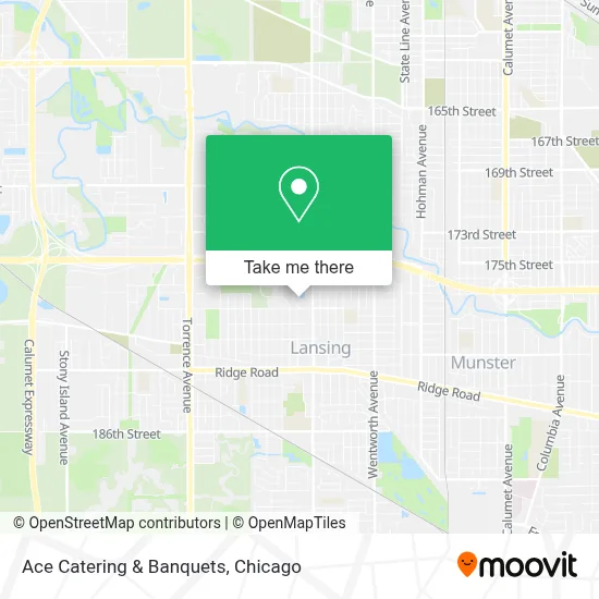 Ace Catering & Banquets map