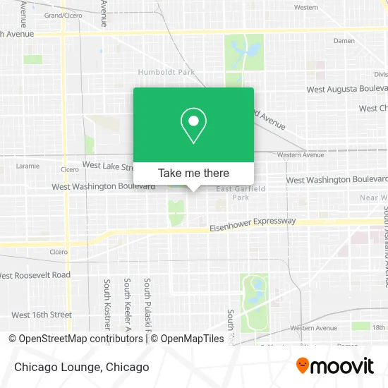 Chicago Lounge map