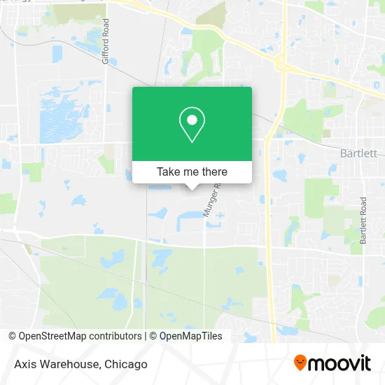 Axis Warehouse map