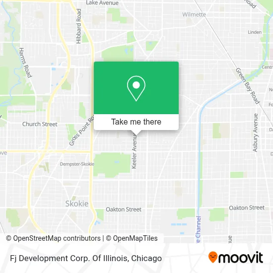 Fj Development Corp. Of Illinois map