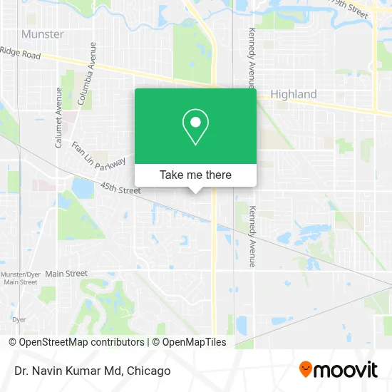 Dr. Navin Kumar Md map