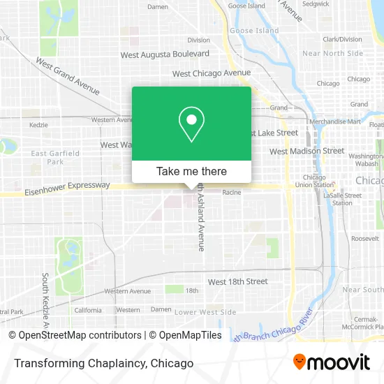 Transforming Chaplaincy map