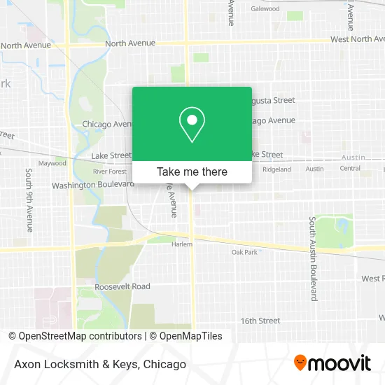Axon Locksmith & Keys map